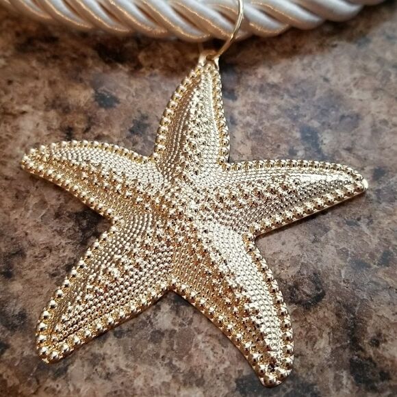 Starfish boho rope style necklace - Picture 7 of 11